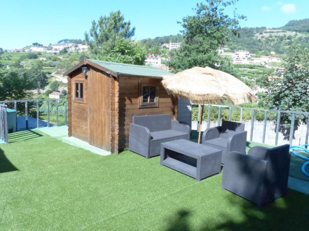 Villa Quinta Da Cartida Santa Marinha do Zêzere Esterno foto