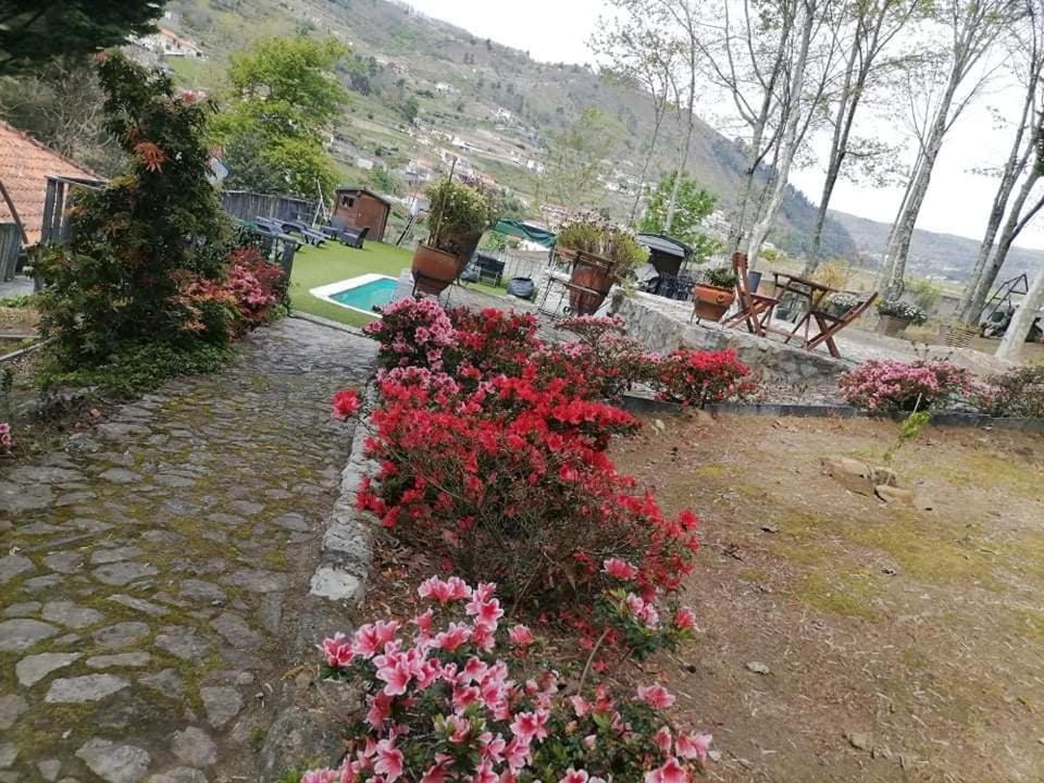 Villa Quinta Da Cartida Santa Marinha do Zêzere Esterno foto